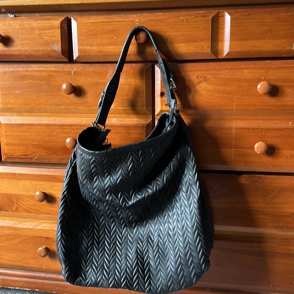 Hobo Black expensive Moda Luxe bag never used great condition New without tag - Picture 5 of 5
